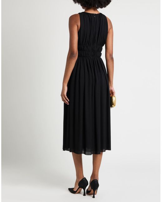 Emporio Armani Black Midi-Kleid