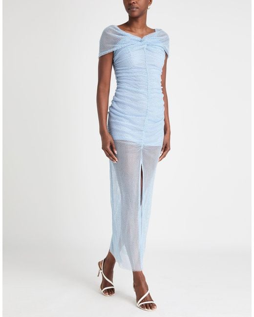 Blugirl Blumarine Blue Maxi Dress