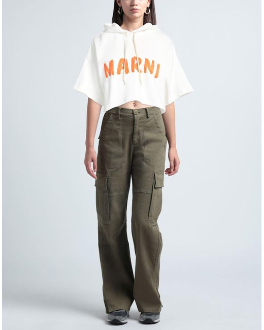 Marni White Sweatshirt
