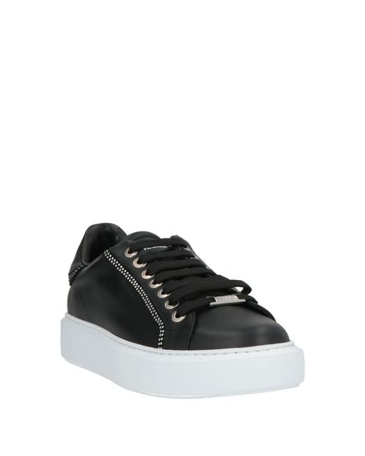 Pollini Black Sneakers