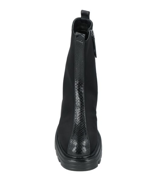 Jeannot Black Ankle Boots