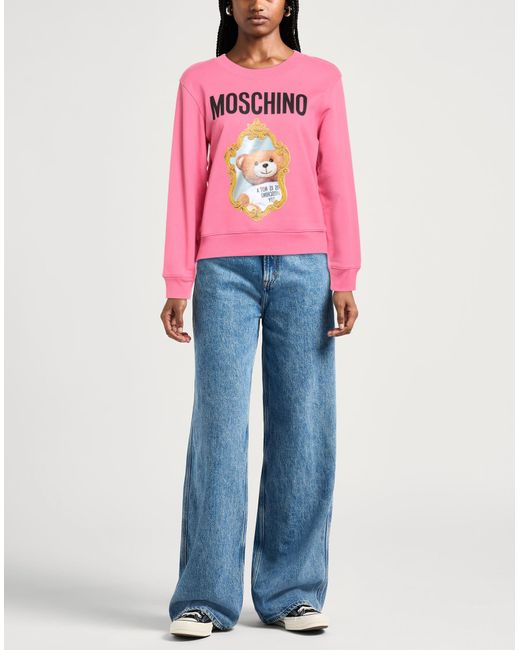 Moschino Pink Sweatshirt
