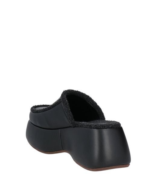 THEMOIRÈ Black Mules & Clogs