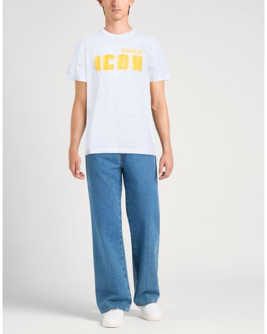 DSquared² White T-Shirt for men