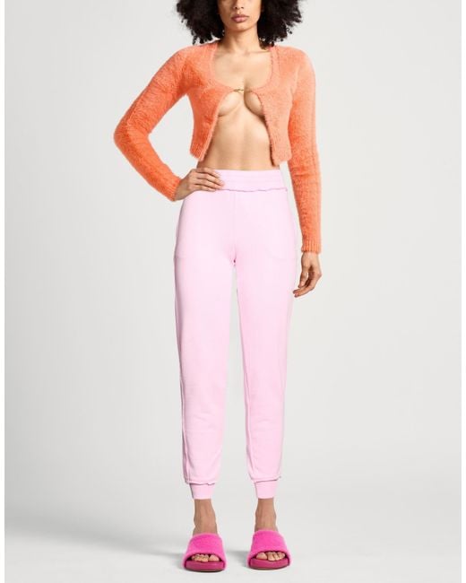 Moschino Pink Pants Cotton