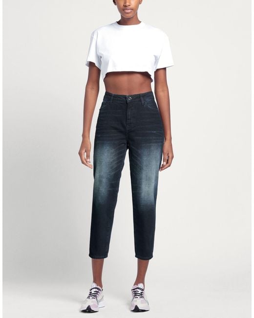 ARMANI EXCHANGE Blue Jeans Cotton