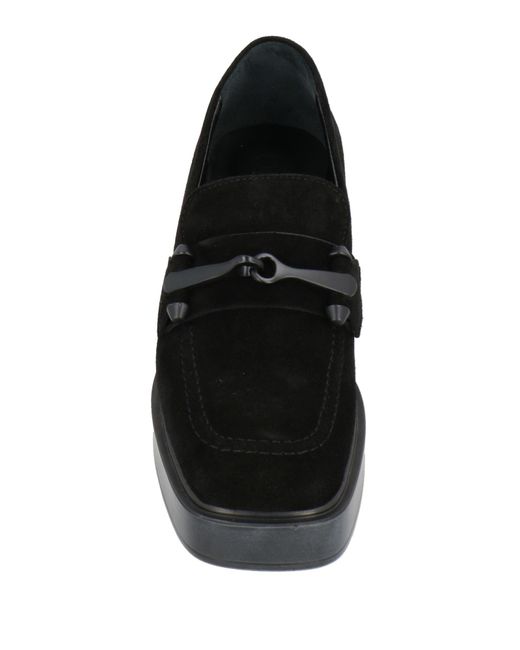 Lorenzo Mari Black Loafers Leather