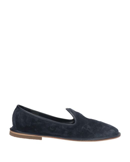 Alberto Fasciani Blue Midnight Loafers Leather for men