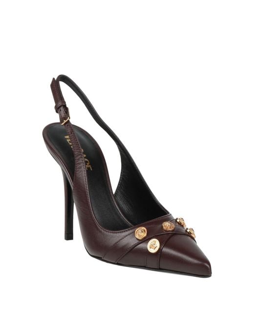 Versace Brown Pumps