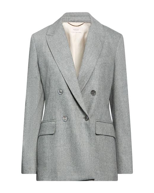 Agnona Gray Blazer