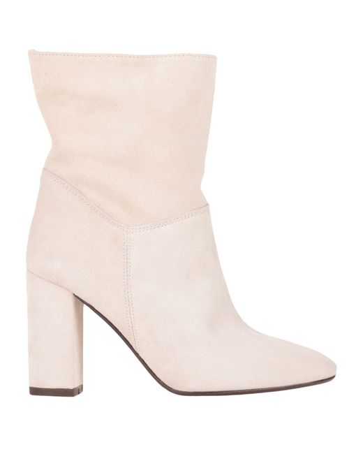 MyChalom White Ankle Boots