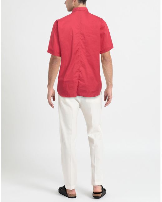 Camisa Emporio Armani de hombre de color Red