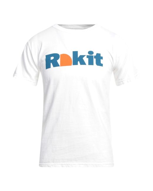 ROKIT White T-shirt for men
