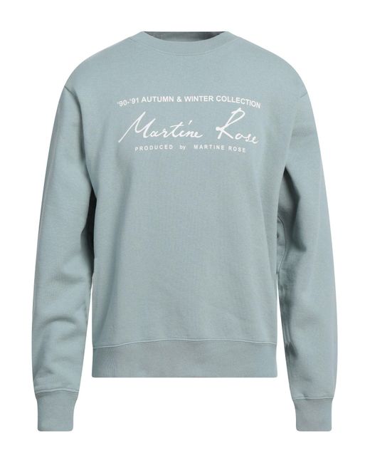 Martine Rose Blue Sweatshirt for men