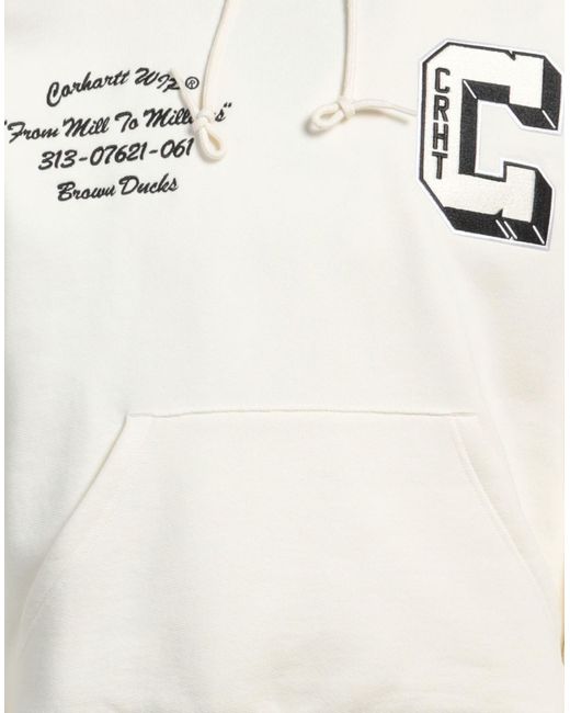 Sudadera Carhartt de hombre de color White