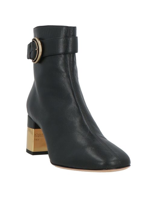 Chloé Black Ankle Boots