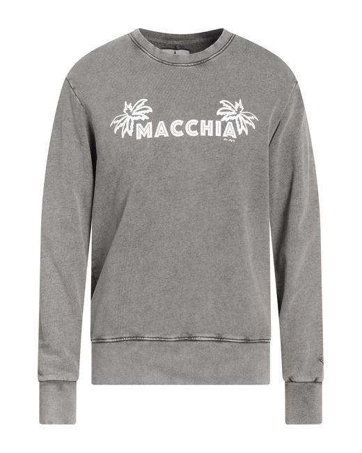 Macchia J Gray Sweatshirt for men