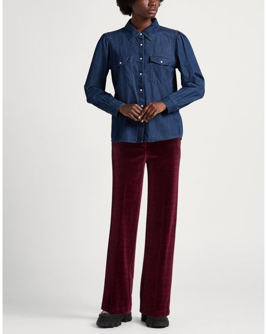 Ottod'Ame Red Pants Cotton, Polyester