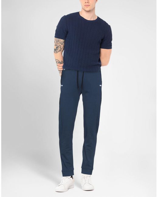 Bikkembergs Blue Trouser for men