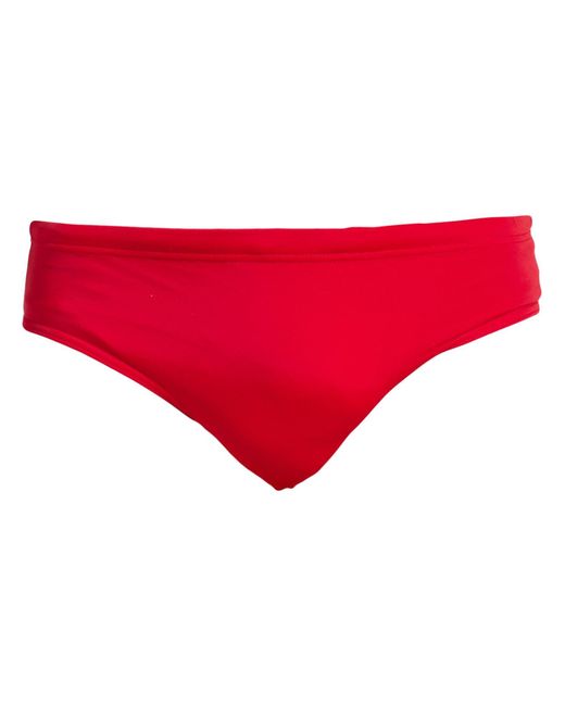 DSquared² Red Bikini Bottoms & Swim Briefs for men