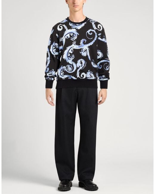 Versace Jeans Couture Black Sweatshirt for men