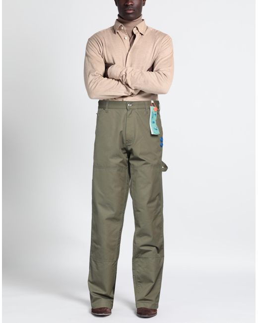 Off-White c/o Virgil Abloh Green Trouser for men