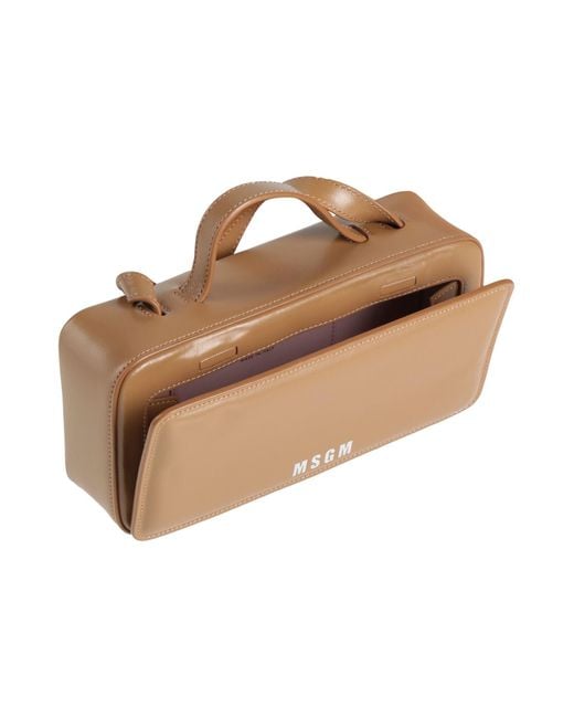 MSGM Brown Umhängetasche