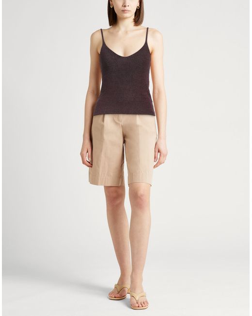 Roberto Collina Purple Top Cotton, Polyamide