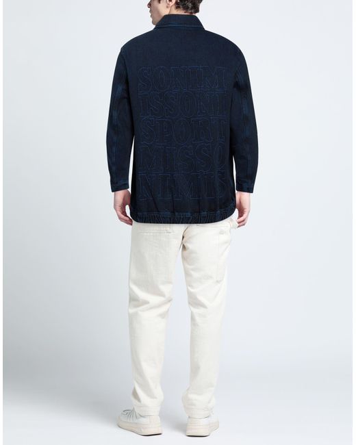 Missoni Blue Denim Outerwear for men