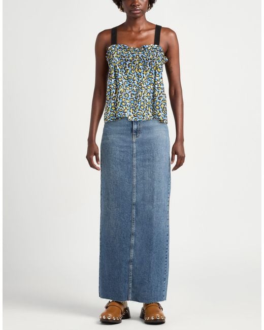 8pm Blue Top Cotton
