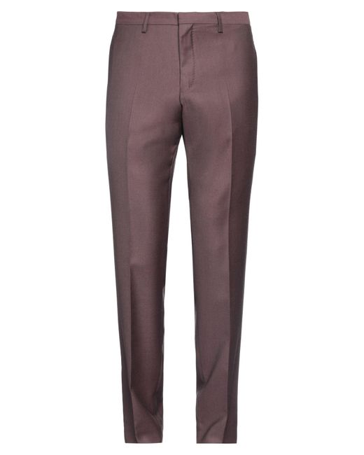 Tiger Of Sweden Purple Cropped Trousers for men