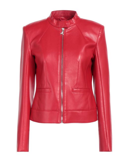 Patrizia Pepe Red Jacke & Anorak