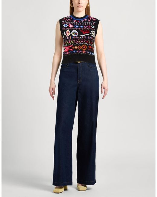 Emilio Pucci Blue Sweater Wool