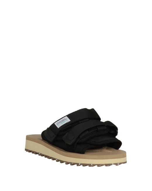 Suicoke Black Sandals