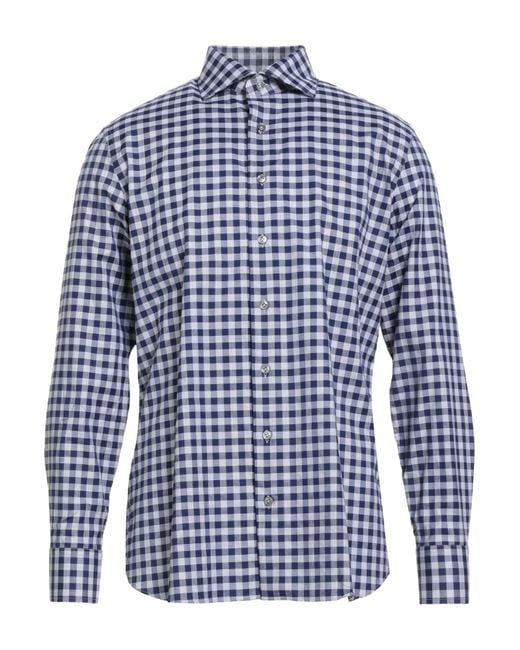 Camisa Lardini de hombre de color Blue