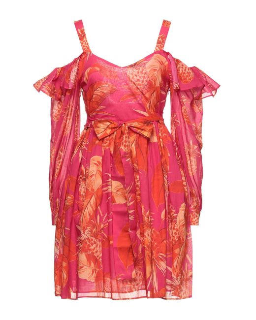 Twinset Multicolor Mini Dress