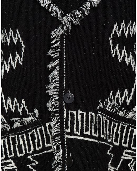 Alanui Black Cardigan for men