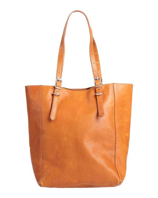 Borsa A Mano di Campomaggi in Orange