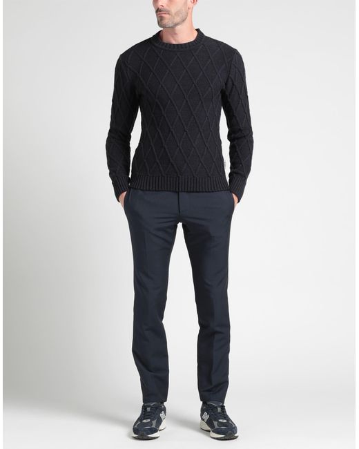 Berna Black Sweater for men
