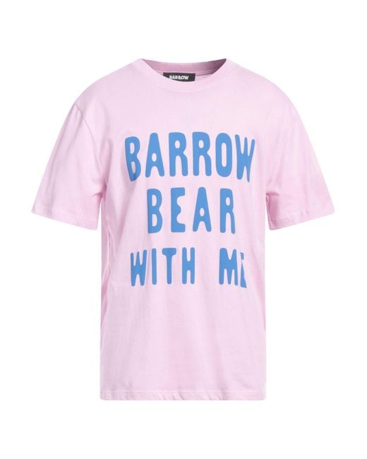 Barrow T-shirts in Pink für Herren