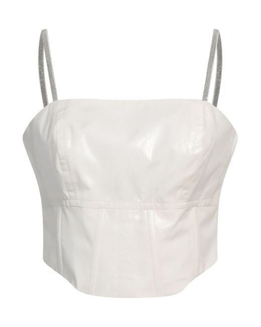 Peserico White Top Cotton, Polyester