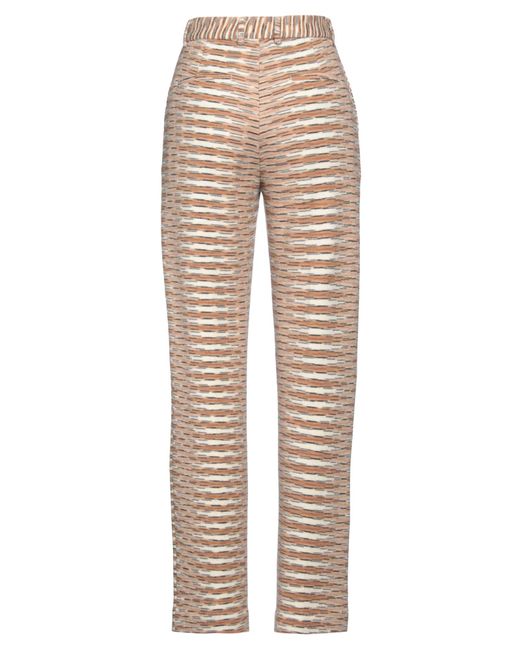 Missoni Natural Pants Cotton, Wool, Polyamide, Polyurethane