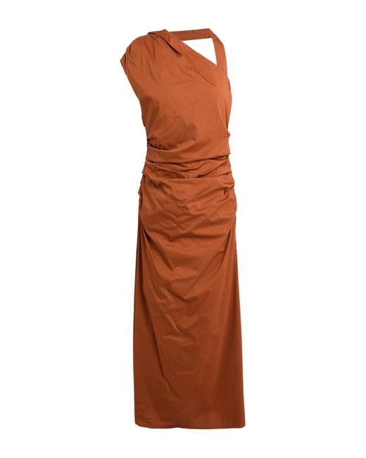 Liviana Conti Brown Maxi Dress