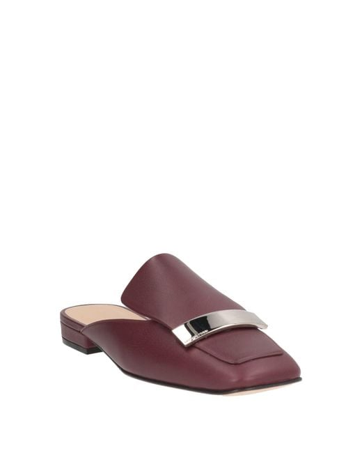 Sergio Rossi Brown Mules & Clogs