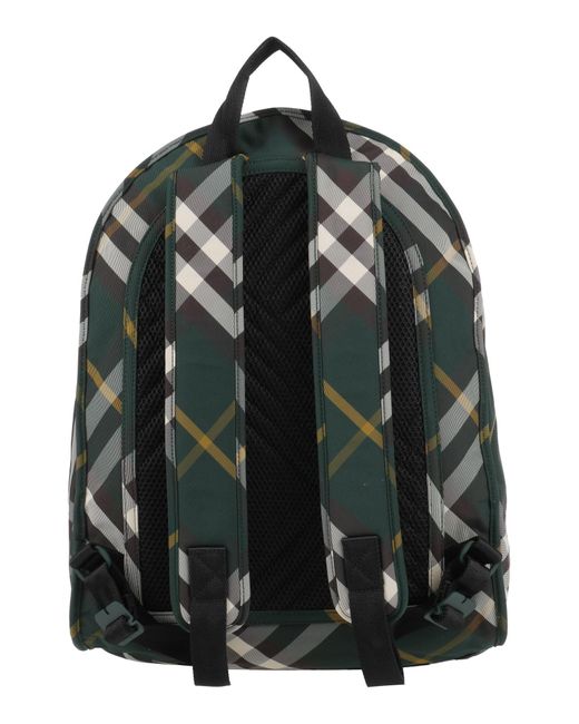Burberry Green Rucksack for men