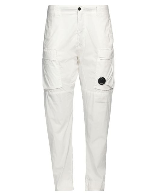 C P Company White Trouser for men