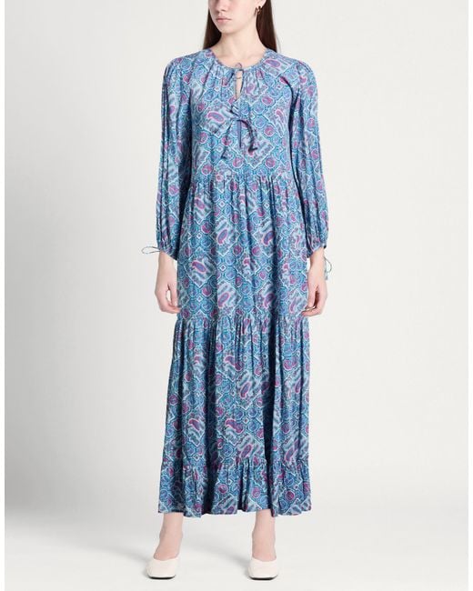 Antik Batik Blue Maxi Dress