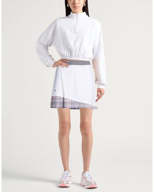 Colmar White Mini Skirt Polyamide, Elastane, Polyester