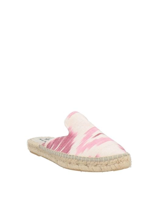 Espadrilles Manebí en coloris Pink