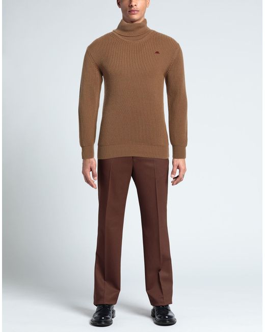 Robe Di Kappa Brown Turtleneck for men